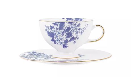 ByTimo Porsgrund Kaffekopp-med-skål Blå 20cl (804-2440374-063)