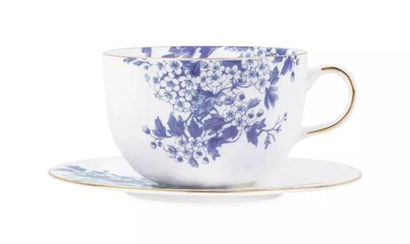 ByTimo Porsgrund Tekopp-med-skål Blå 40cl (804-2440375-063)