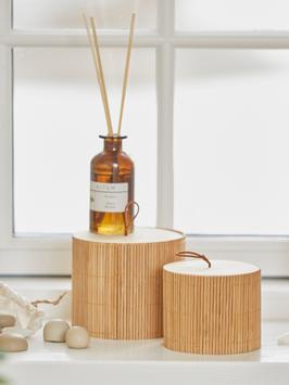 Ib Laursen Bokser Bambus Runde Sett a`2stk