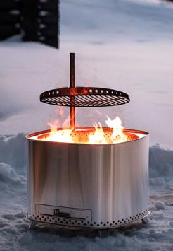 Espegard Grilltårn justerbar grillrist Brasa50