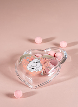 Mummi Glasskrukke Hjerte "I sammen"