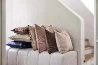 Riviera Maison Putetrekk Velvet Blå 60x60cm (443-516080)