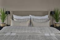 Halvor Bakke Sengesett Chateau-Roubine Sateng Beige (479-119168,119169,119170)