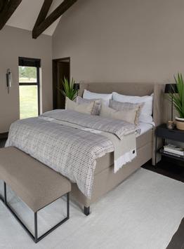 Halvor Bakke Sengesett Chateau-Roubine Sateng Beige (479-119168,119169,119170)