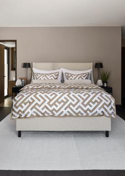 Halvor Bakke Sengesett Anura Sateng Beige (479-119155,119156,119157)
