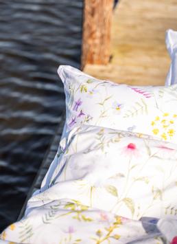 Turiform Sengesett Olivia Sateng Blomstret (479-119428,119429,119430)