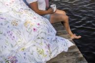 Turiform Sengesett Olivia Sateng Blomstret (479-119428,119429,119430)