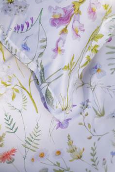 Turiform Sengesett Olivia Sateng Blomstret (479-119428,119429,119430)