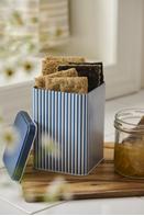 Ib Laursen Metallboks Blåstripet H12,5