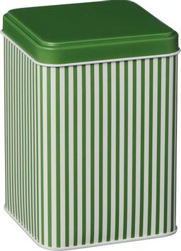 Ib Laursen Metallboks Grønnstripet H12,5 (171-32980-22)