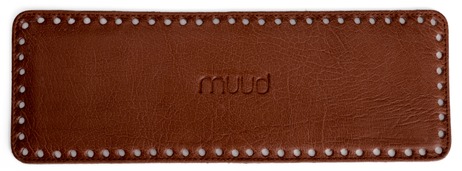 Muud Strikkepakke Haumea Veske grå-richbrown  (569-DIY-1000-RB-darkgrey)