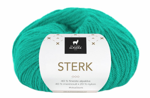 Du Store Alpakka Garn Sterk Tropisk-Blå 919, 50g (773-312-919)