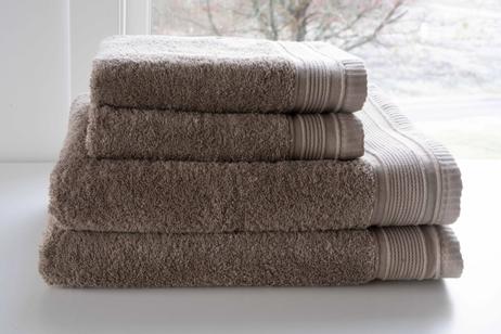 Halvor Bakke Håndklær George Gavesett-4pk Beige egyptisk bomull