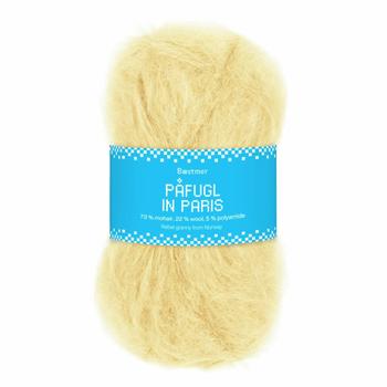 Bæstmor Garn Påfugl-in-Paris Lys-Gul 7901,  50g (773-408-7901)