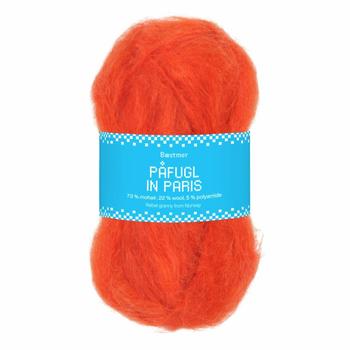 Bæstmor Garn Påfugl-in-Paris Orange 7903,  50g (773-408-7903)