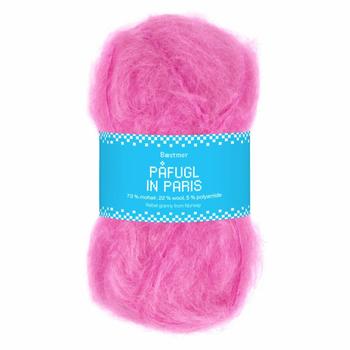 Bæstmor Garn Påfugl-in-Paris Fuchsia 7952,  50g (773-408-7952)