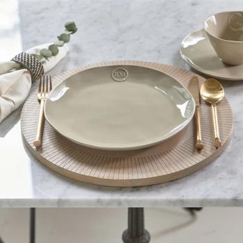 Riviera Maison Portofino Middagstallerken Flax Ø26 (443-556780)