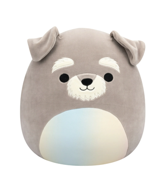 Squishmallows® Kosedyr Plysj Shaun-Schnauzer 40cm (691-237712)