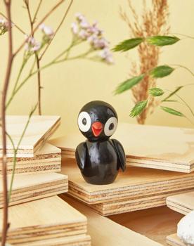 Spring Copenhagen Trefigur Fugl Bold Black (752-2121-FSC)