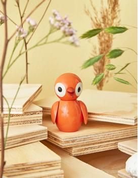 Spring Copenhagen Trefigur Fugl Optimistic Orange (752-2124-FSC)