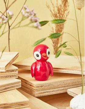 Spring Copenhagen Trefigur Fugl Remarkable Red kjærlighet