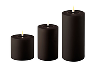 Deluxe Kubbelys LED Utendørs Sort_Ø10 (621-RF-UL-sort-Ø10)