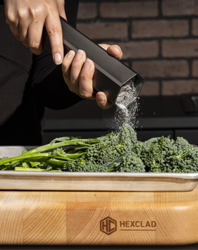 HexClad HexMill Saltkvern Støpt-aluminium H24 (573-SALTMILL)