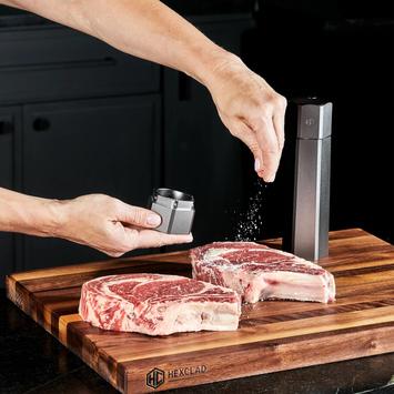 HexClad HexMill Saltkvern Støpt-aluminium H24 (573-SALTMILL)