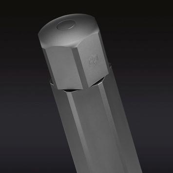 HexClad HexMill Saltkvern Støpt-aluminium H24 (573-SALTMILL)