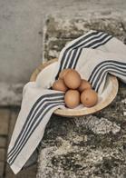 Gustav Ovland Apell Kjøkkenhåndkle Blåstripet 2pk