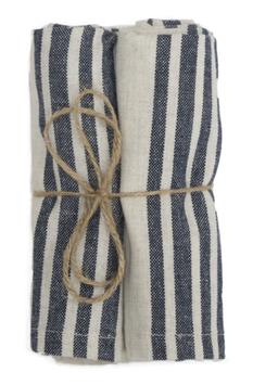 Gustav Ovland Apell Servietter Blåstripet 4pk