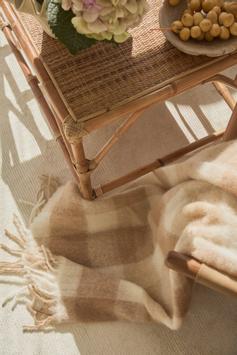 Lexington Pledd Checked Mohair 130x170 (588-12514000)