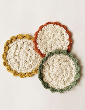 Trend Design Coasters Heklet 6pk