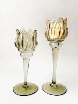 Trend Design Lysholder Tulipan Grønn H18, 5 (298-381513)