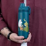 Mummi Drikkeflaske-thermo Telttur Petrol 550ml stål (708-moomin100b)