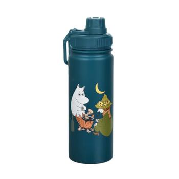 Mummi Drikkeflaske-thermo Telttur Petrol 550ml stål (708-moomin100b)