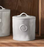 Riviera Maison Portofino Oppbevaringskrukke Hvit H14 (443-576260)