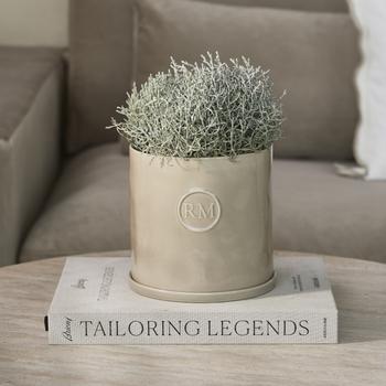 Riviera Maison Portofino Blomsterkrukke Flax Ø17,5xH17