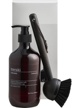 MERAKI Gavesett Herbal Nest Oppvaskbørste+Oppvaskmiddel (151-309779405)