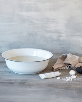 MERAKI Emaljefat Hvit Ø40