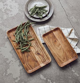 House Doctor Wood Brett Akasie 2stk