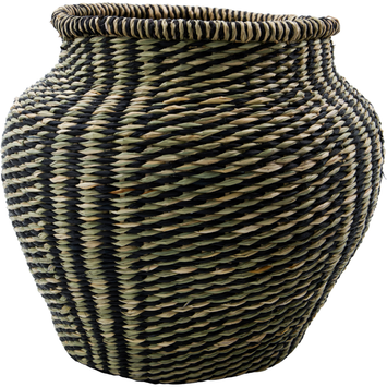 House Doctor Vilo Kurv Sjøgress Sort (151-209802306)