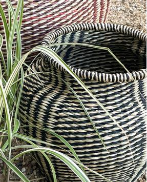 House Doctor Vilo Kurv Sjøgress Sort (151-209802306)