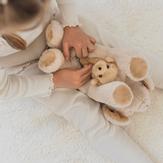 Teddykompaniet  Bamse Hund m/ valp 30cm (582-TED04241)