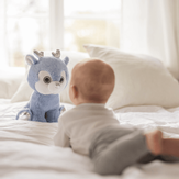 Teddykompaniet  Bamse Rådyr Blå 25cm (582-TED04233)