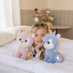 Teddykompaniet  Bamse Rådyr Rosa 25cm (582-TED04232)