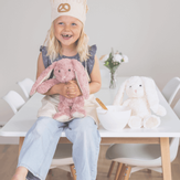 Teddykompaniet  Kanin Linnea Tåkerosa H30 (582-3086)