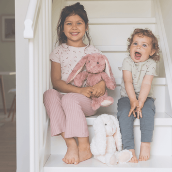 Teddykompaniet  Kanin Linnea Tåkerosa H30 (582-3086)