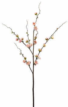 Mr Plant Kunstig Plommeblomst Rosa H90