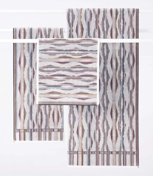 Innate Ripple Lys Håndkle